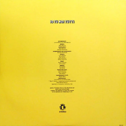 Lucio Battisti - Io Tu Noi Tutti