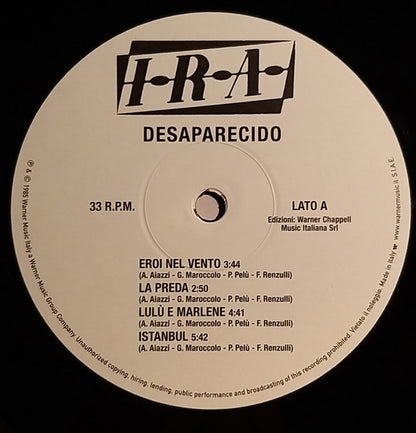 Litfiba - Desaparecido
