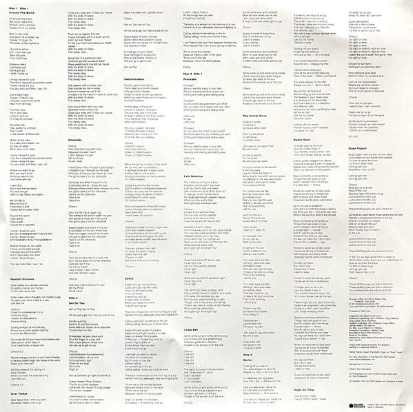 Red Hot Chili Peppers - Californication (nuovo)