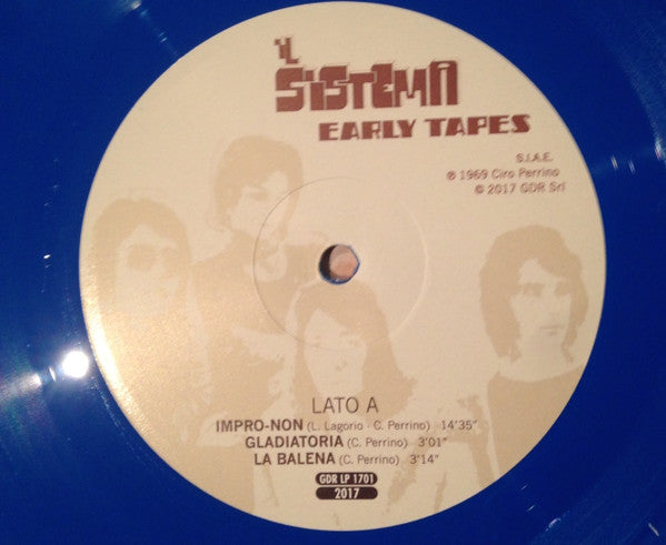 Il Sistema - Early Tapes (nuovo)