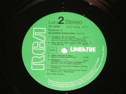 Claudio Baglioni - Personale Di Claudio Baglioni Vol. 3