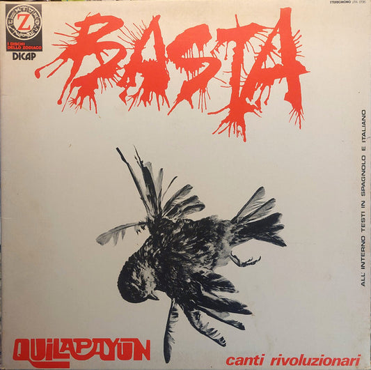 Quilapayún - Basta (Canti Rivoluzionari)