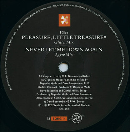 Depeche Mode - Never Let Me Down Again (Split Mix)