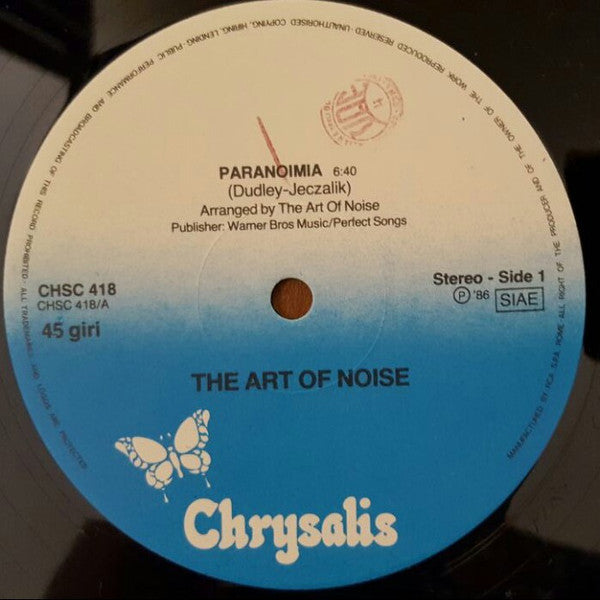 The Art Of Noise - Paranoimia (Extended Version)