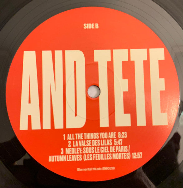 Barney Wilen Quartet - Barney And Tete (Grenoble '88) (nuovo)