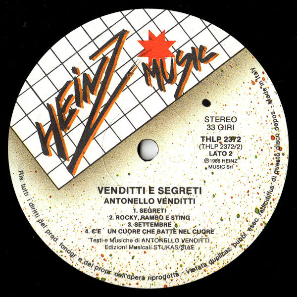 Antonello Venditti - Venditti E Segreti