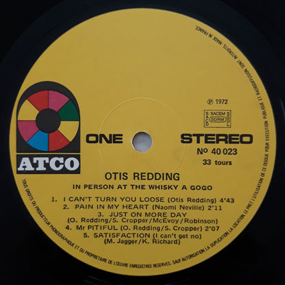 Otis Redding - In Person At The Whisky A Go Go