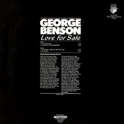 George Benson - Love For Sale