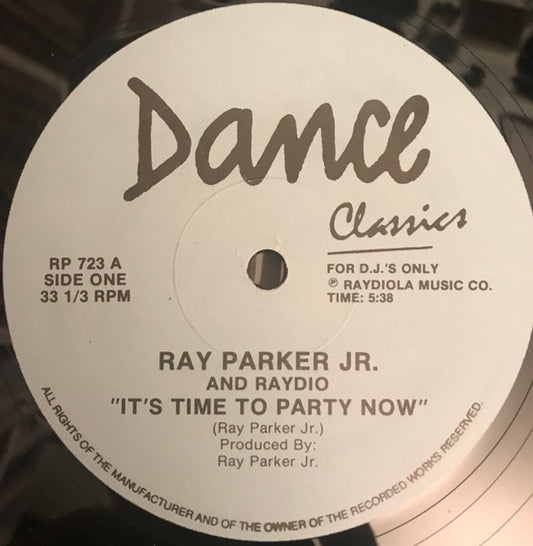 Ray Parker Jr. - It's Time To Party Now / She's So Divine