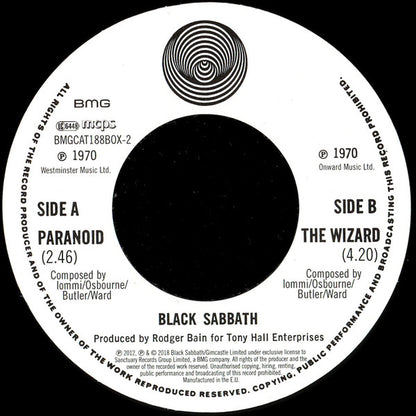 Black Sabbath - Supersonic Years: The Seventies Singles Box Set