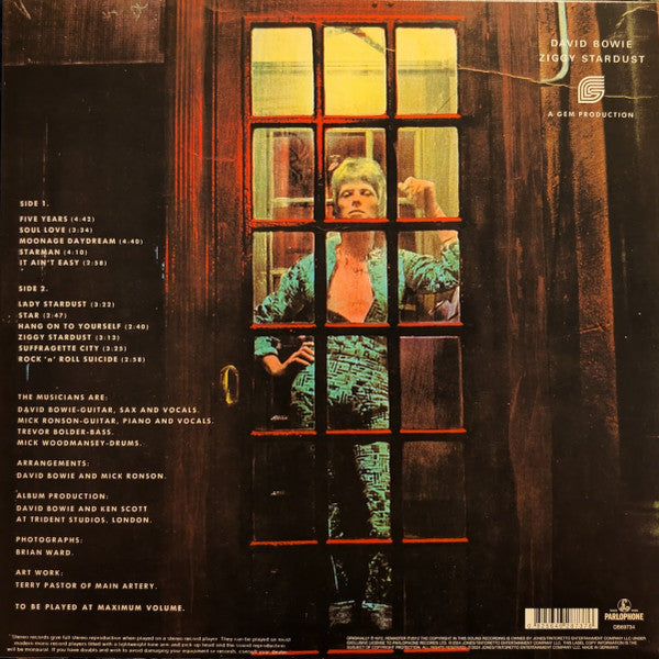 David Bowie - The Rise And Fall Of Ziggy Stardust And The Spiders From Mars (nuovo)