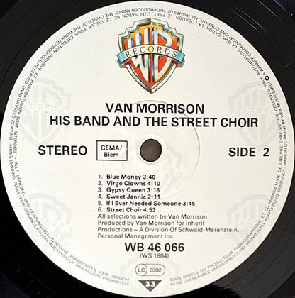 Van Morrison - His Band And The Street Choir