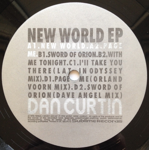 Dan Curtin - New World EP