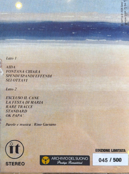Rino Gaetano - Aida (nuovo)