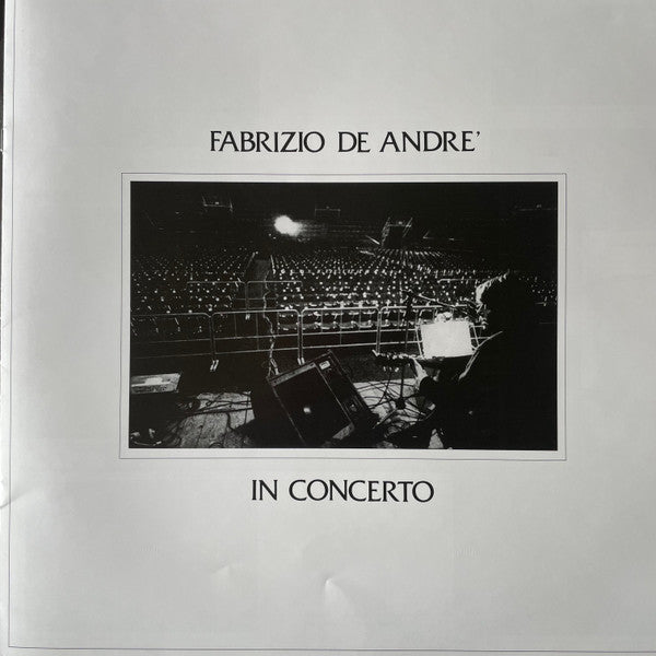 Fabrizio De André - Fabrizio De André In Concerto - Arrangiamenti PFM
