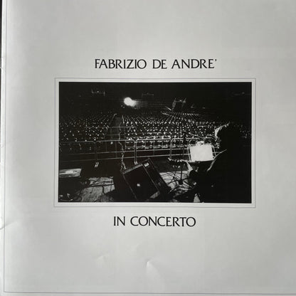 Fabrizio De André - Fabrizio De André In Concerto - Arrangiamenti PFM