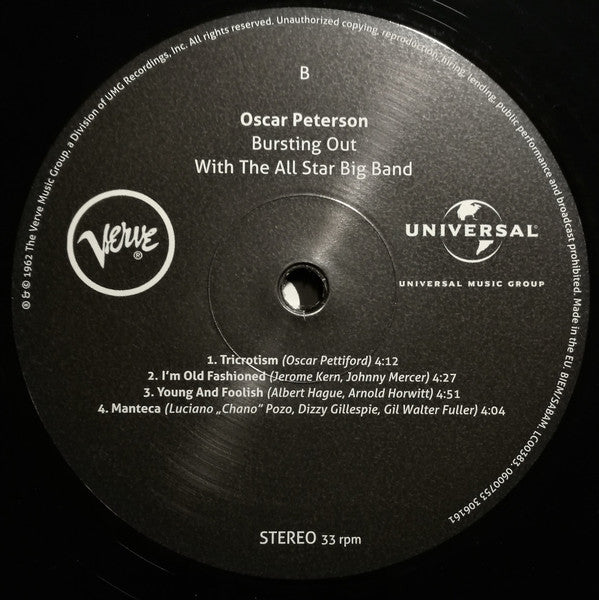 The Oscar Peterson Trio - Bursting Out With The All-Star Big Band