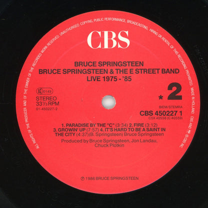 Bruce Springsteen & The E-Street Band - Live/1975-85 (box)
