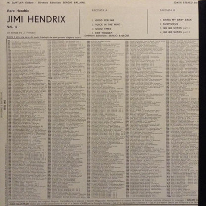Jimi Hendrix - Rare Hendrix Vol. 4