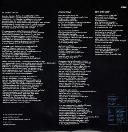 Dire Straits - Love Over Gold (nuovo)