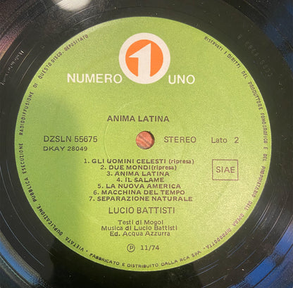 Lucio Battisti - Anima Latina