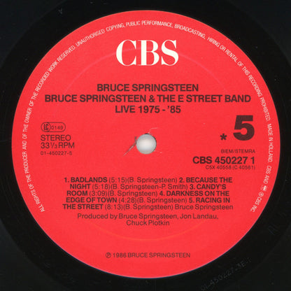 Bruce Springsteen & The E-Street Band - Live/1975-85 (box)