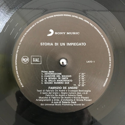 Fabrizio De André - Storia Di Un Impiegato (nuovo)