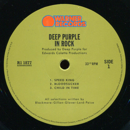 Deep Purple - Deep Purple In Rock (nuovo)