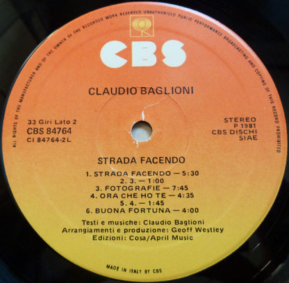 Claudio Baglioni - Strada Facendo