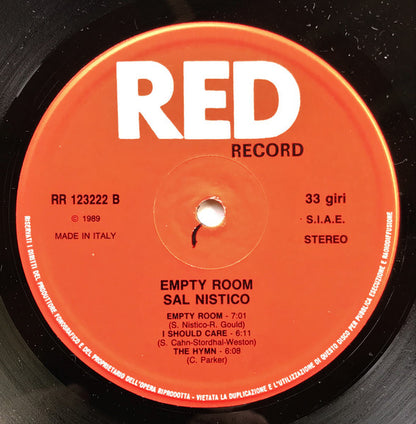 Sal Nistico - Empty Room