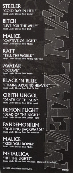 Various - Metal Massacre (nuovo) 40° anniversario