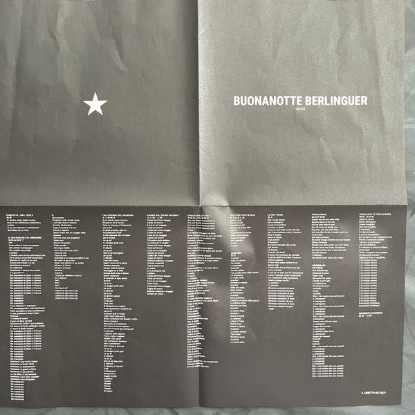 Diego Cignitti - Buonanotte Berlinguer