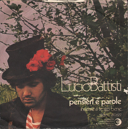 Lucio Battisti - Pensieri E Parole (7")