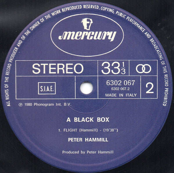 Peter Hammill - A Black Box