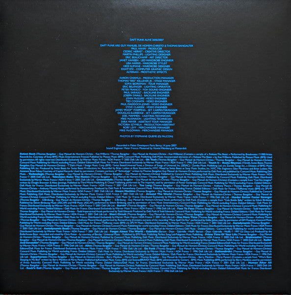 Daft Punk - Alive 2007 (nuovo)