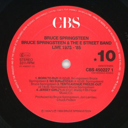 Bruce Springsteen & The E-Street Band - Live/1975-85 (box)