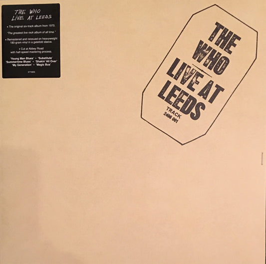 The Who - Live At Leeds (nuovo)