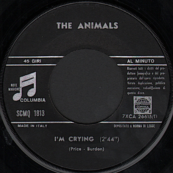 The Animals - I'm Crying / Take It Easy