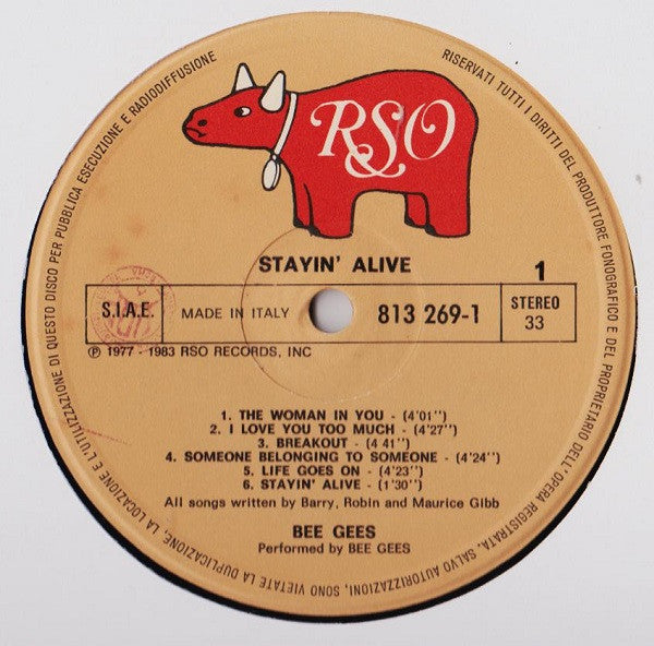Various - Staying Alive - The Original Motion Picture Soundtrack