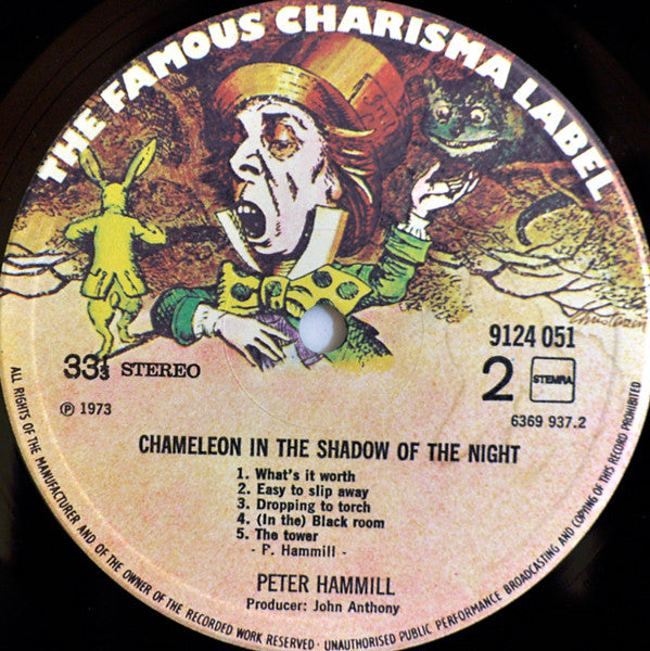 Peter Hammill - Chameleon In The Shadow Of The Night