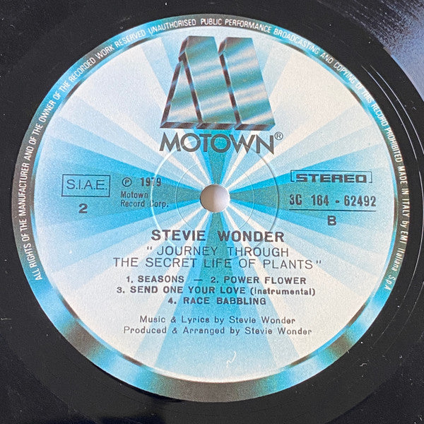 Stevie Wonder - Journey Through The Secret Life Of Plants