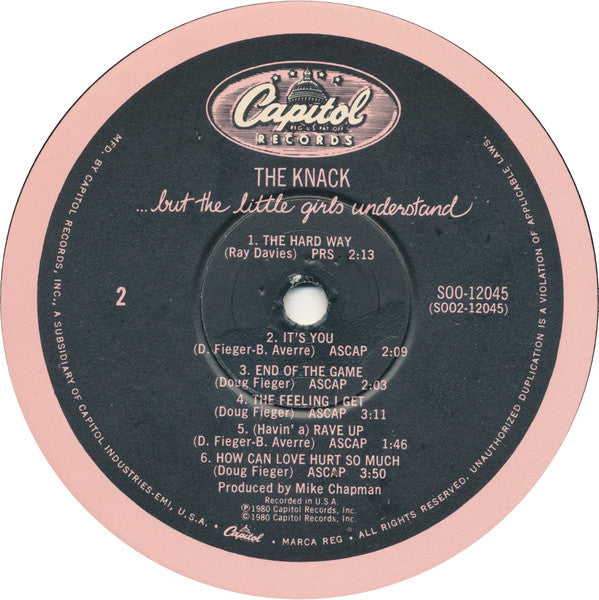 The Knack - ...But The Little Girls Understand