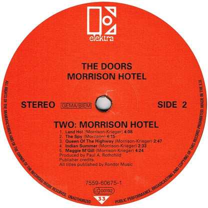 The Doors - Morrison Hotel (nuovo)