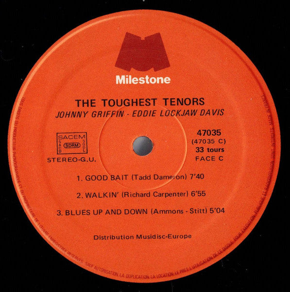 Johnny Griffin / Eddie "Lockjaw" Davis ‎– The Toughest Tenors