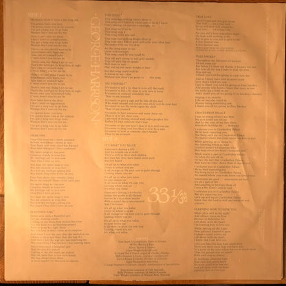 George Harrison - Thirty Three & 1/3