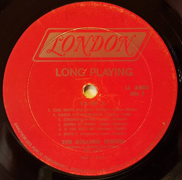 The Rolling Stones - 12 X 5