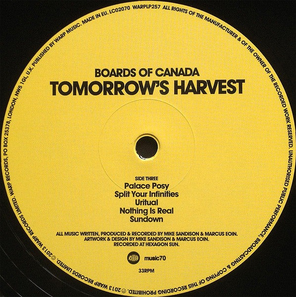 Boards Of Canada - Tomorrow's Harvest