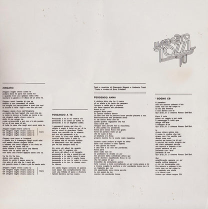 Umberto Tozzi - Tu