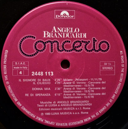 Angelo Branduardi - Concerto (box)