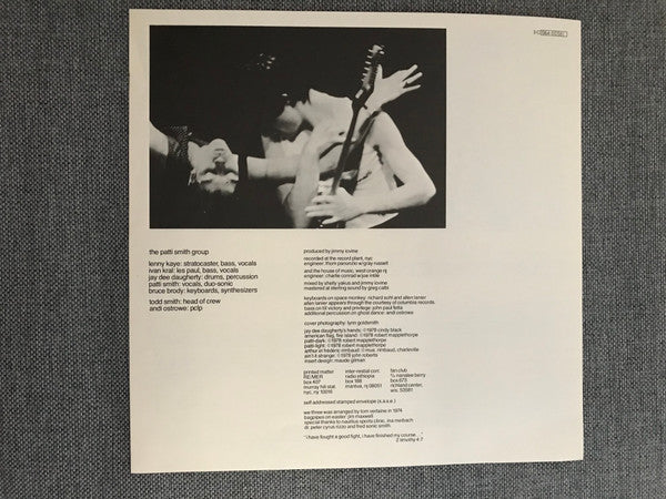 Patti Smith Group - Easter